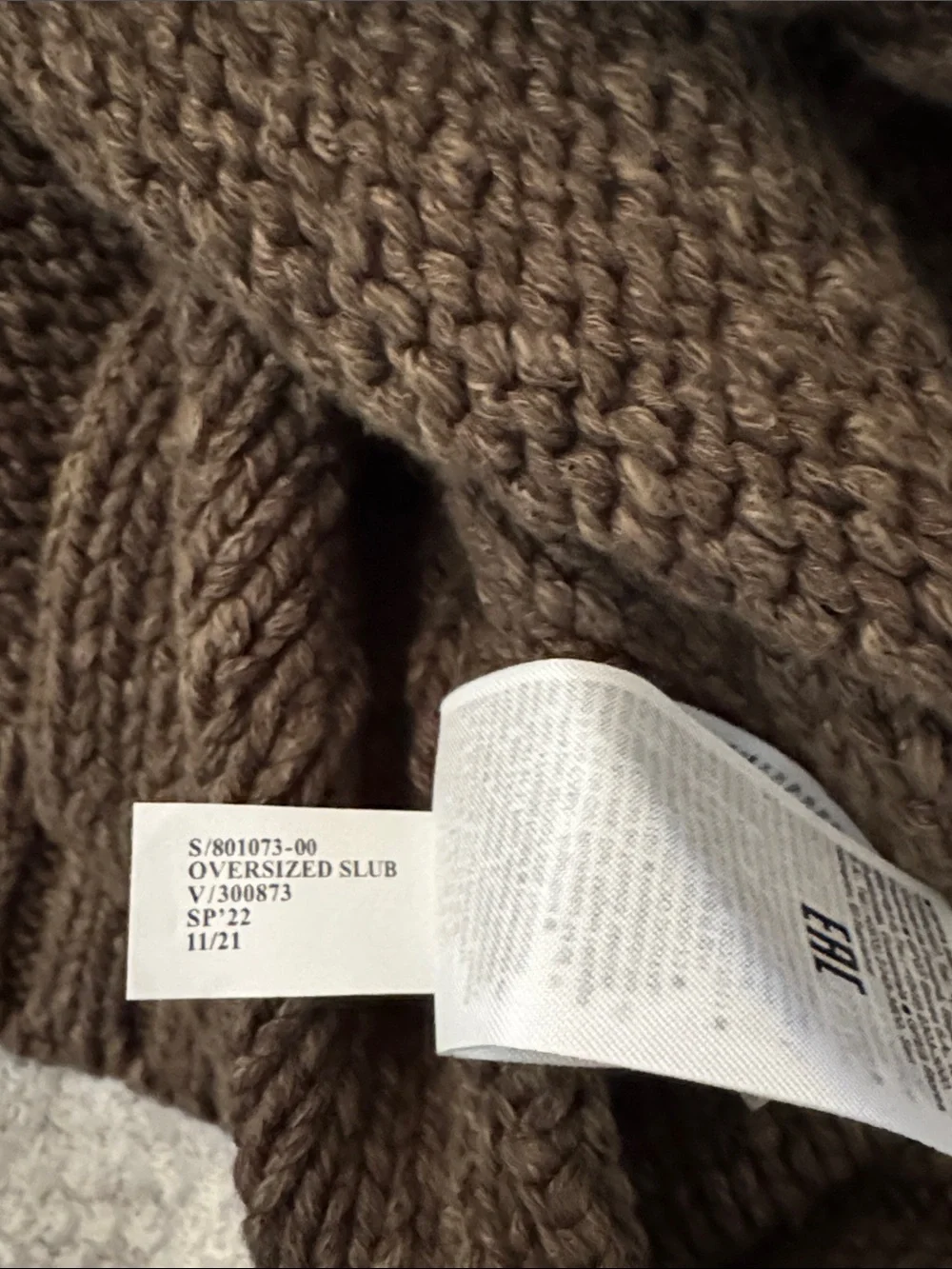 Banana Republic Olive Crewneck Cable Knit Sweater